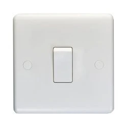 Revive Lighting Revive Single Light Switch - White