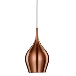 Revive Lighting Revive Copper Pendant Light Fitting, 12cm