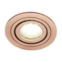 Revive Lighting Revive Brushed Copper Round Tiltable Downlight