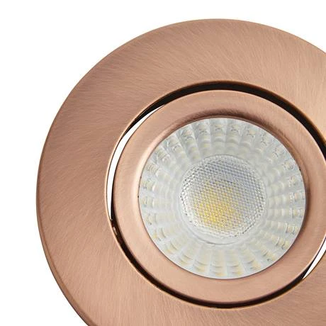 Revive Lighting Revive Antique Copper IP65 LED Fire-Rated Tiltable Downlight 3 Revive Lighting Revive Antique Copper IP65 LED Fire-Rated Tiltable Downlight - Image 3