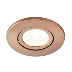 Revive Lighting Revive Antique Copper IP65 LED Fire-Rated Tiltable Downlight