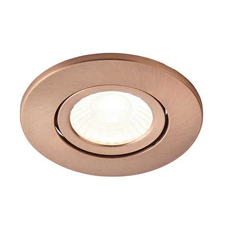 Revive Lighting Revive Antique Copper IP65 LED Fire-Rated Tiltable Downlight 1 Revive Lighting Revive Antique Copper IP65 LED Fire-Rated Tiltable Downlight