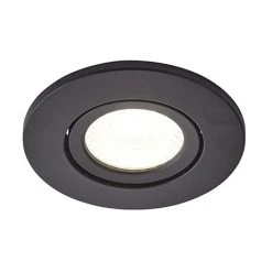 Revive Lighting Revive Satin Black IP65 LED Fire-Rated Tiltable Downlight