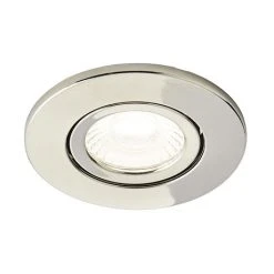Revive Lighting Revive Satin Nickel IP65 LED Fire-Rated Tiltable Downlight