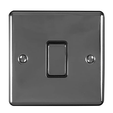Revive Lighting Revive Single Light Switch - Black Nickel 1 Revive Lighting Revive Single Light Switch - Black Nickel