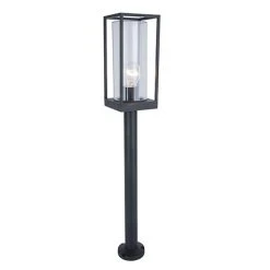 Revive Lighting Revive Outdoor Matt Black Frame Bollard Light