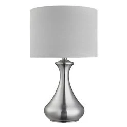 Revive Lighting Revive Silver Bedside Touch Lamp