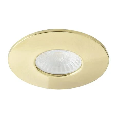 Revive Lighting Revive Satin Brass IP65 LED Fire-Rated Fixed Downlight 2 Revive Lighting Revive Satin Brass IP65 LED Fire-Rated Fixed Downlight - Image 2