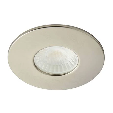 Revive Lighting Revive Satin Nickel IP65 LED Fire-Rated Fixed Downlight 2 Revive Lighting Revive Satin Nickel IP65 LED Fire-Rated Fixed Downlight - Image 2