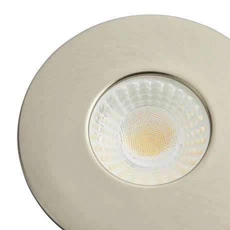 Revive Lighting Revive Satin Nickel IP65 LED Fire-Rated Fixed Downlight 3 Revive Lighting Revive Satin Nickel IP65 LED Fire-Rated Fixed Downlight - Image 3
