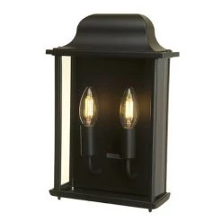 Revive Lighting Revive Outdoor Slim Black Wall Lantern -Revive Lighting Shop RV2960 D2 460