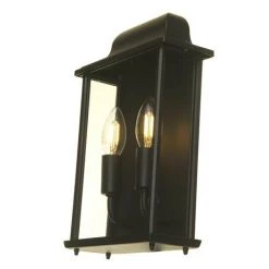 Revive Lighting Revive Outdoor Slim Black Wall Lantern -Revive Lighting Shop RV2960 D4 460
