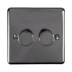 Revive Lighting Revive 2 Way Dimmer Light Switch - Black Nickel
