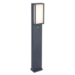 Revive Lighting Revive Outdoor PIR Square Anthracite Bollard Light