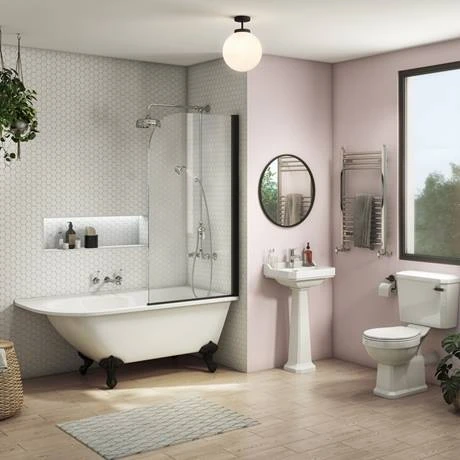 Revive Lighting Revive Matt Black 1 Light Semi-Flush Bathroom Ceiling Light 3 Revive Lighting Revive Matt Black 1 Light Semi-Flush Bathroom Ceiling Light - Image 3