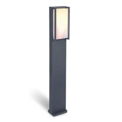 Revive Lighting Revive Smart Outdoor Square Dark Grey Bollard Light
