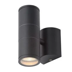 Revive Lighting Revive Outdoor Steel Black Up & Down Wall Light