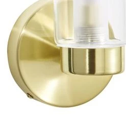 Revive Lighting Revive Satin Brass Tube Bathroom Wall Light -Revive Lighting Shop RV3485B D2 460