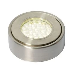 Revive Lighting Revive Round LED Under Cabinet Light Satin Nickel