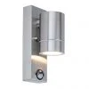 Revive Lighting Revive Outdoor PIR Modern Stainless Steel Wall Down Light
