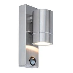 Revive Lighting Revive Outdoor PIR Modern Stainless Steel Wall Down Light