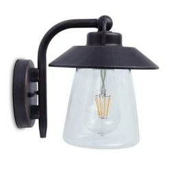 Revive Lighting Revive Outdoor Vintage Black Bronze Down Lantern