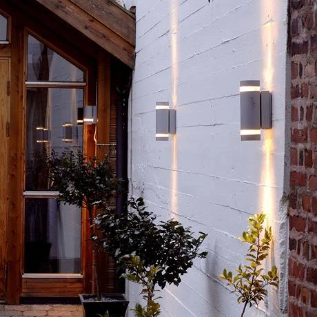Revive Lighting Revive Outdoor Up & Down Dark Grey Wall Light 4 Revive Lighting Revive Outdoor Up & Down Dark Grey Wall Light - Image 4
