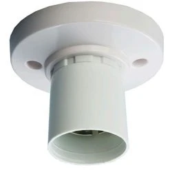 Revive Lighting Revive Wall Mounted Light Bulb Holder White