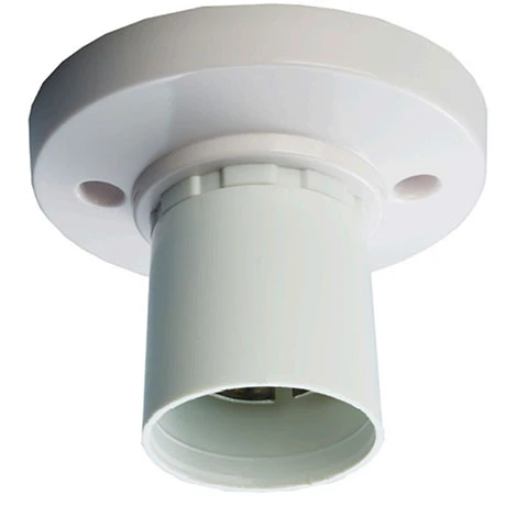 Revive Lighting Revive Wall Mounted Light Bulb Holder White 1 Revive Lighting Revive Wall Mounted Light Bulb Holder White