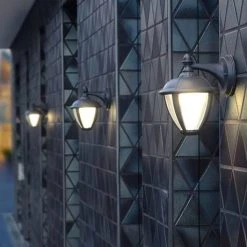 Revive Lighting Revive Outdoor Matt Black LED Down Lantern -Revive Lighting Shop RV6020 D2 460