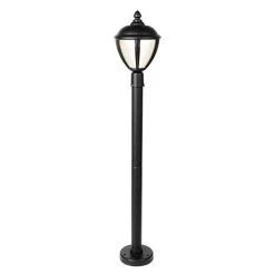Revive Lighting Revive Outdoor Matt Black LED Bollard Lantern