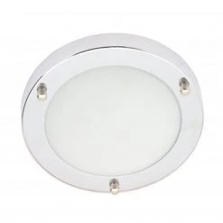 Revive Lighting Revive Chrome 12W Small LED Flush Ceiling Light