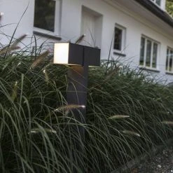 Revive Lighting Revive Outdoor Twin Rotatable Dark Grey Bollard Light -Revive Lighting Shop RV7193 D3 460