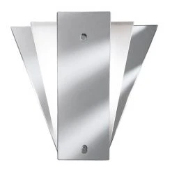 Revive Lighting Revive Art Deco Mirror Wall Light - Frosted Glass