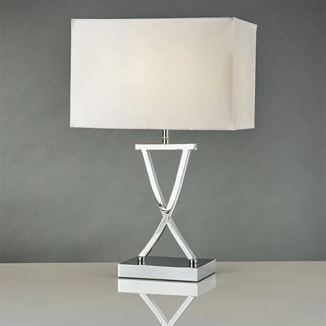 Revive Lighting Revive Chrome Table Lamp Or Bedside Lamp 2 Revive Lighting Revive Chrome Table Lamp Or Bedside Lamp - Image 2