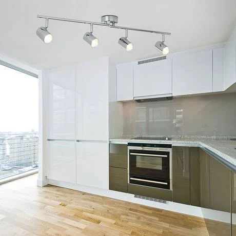 Revive Lighting Revive Chrome Spotlight Bar - 4 Light Split 2 Revive Lighting Revive Chrome Spotlight Bar - 4 Light Split - Image 2