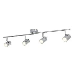 Revive Lighting Revive Chrome Spotlight Bar - 4 Light Split