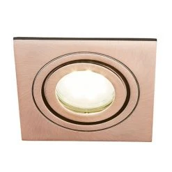 Revive Lighting Revive Brushed Copper Square Tiltable Downlight
