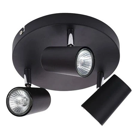 Revive Lighting Revive Black 3 Light Spotlight 1 Revive Lighting Revive Black 3 Light Spotlight