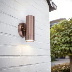 Revive Lighting Revive Outdoor Modern Copper Up & Down Wall Light -Revive Lighting Shop RV8013 D3 460