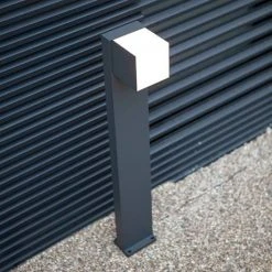 Revive Lighting Revive Outdoor Rotatable Dark Grey Bollard Light -Revive Lighting Shop RV8021 D2 460