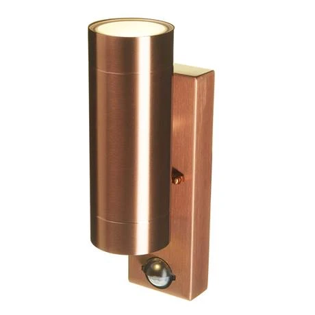 Revive Lighting Revive Outdoor PIR Modern Copper Up & Down Wall Light 3 Revive Lighting Revive Outdoor PIR Modern Copper Up & Down Wall Light - Image 3