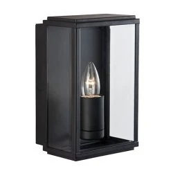 Revive Lighting Revive Outdoor Black Wall Lantern