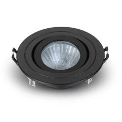 Revive Lighting Revive IP65 Matt Black Round Tiltable Bathroom Downlight -Revive Lighting Shop RV841BLK D2 460 2