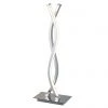 Revive Lighting Revive Chrome LED Twin Wavy Table Lamp