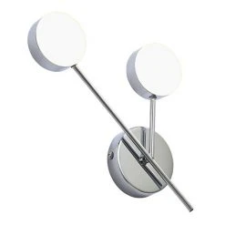 Revive Lighting Revive Chrome 2-Light LED Bathroom Wall Light