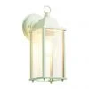 Revive Lighting Revive Outdoor Mint Green Bevelled Glass Lantern Wall Light
