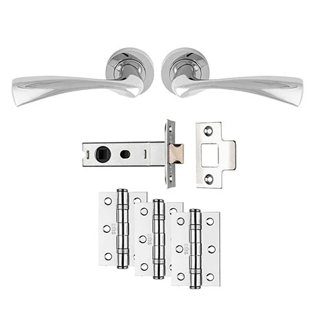 Revive Lighting Revive Elba Ultimate Door Handle Pack - Polished Chrome 1 Revive Lighting Revive Elba Ultimate Door Handle Pack - Polished Chrome