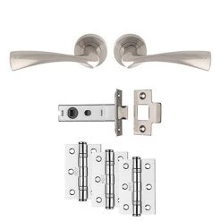 Revive Lighting Revive Elba Ultimate Door Handle Pack - Satin Nickel