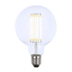 Revive Lighting Revive Large E27 LED Filament Globe Bulb - Clear Glass